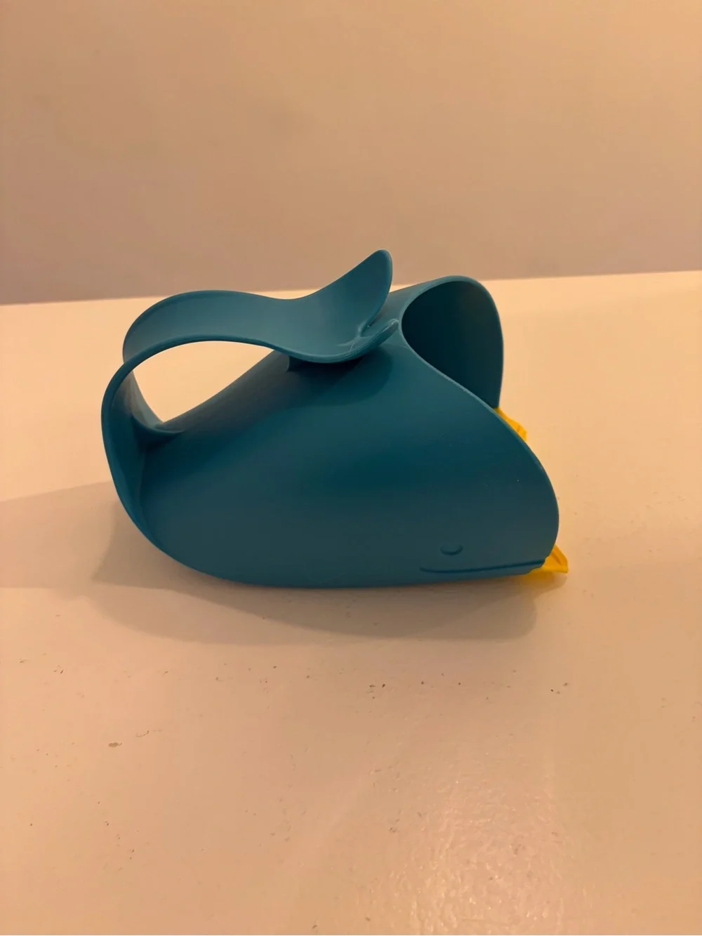 Skip Hop Teal Whale Bath Scoop with Yellow Spout